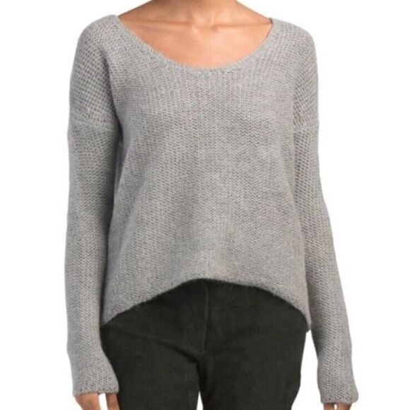 Helmut Lang Alpaca  avant-garde assymetrical sweater pullover size S - Picture 1 of 11